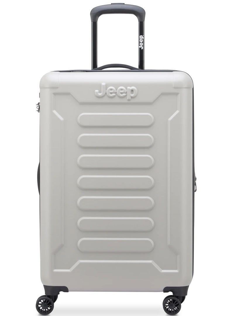 جيب حقيبة سفر بعجلات مزدوجة قابلة للتوسيع ٦٨ سم رمادية - Image 1